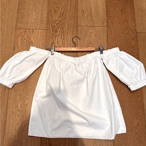 Maje off shoulder blouse